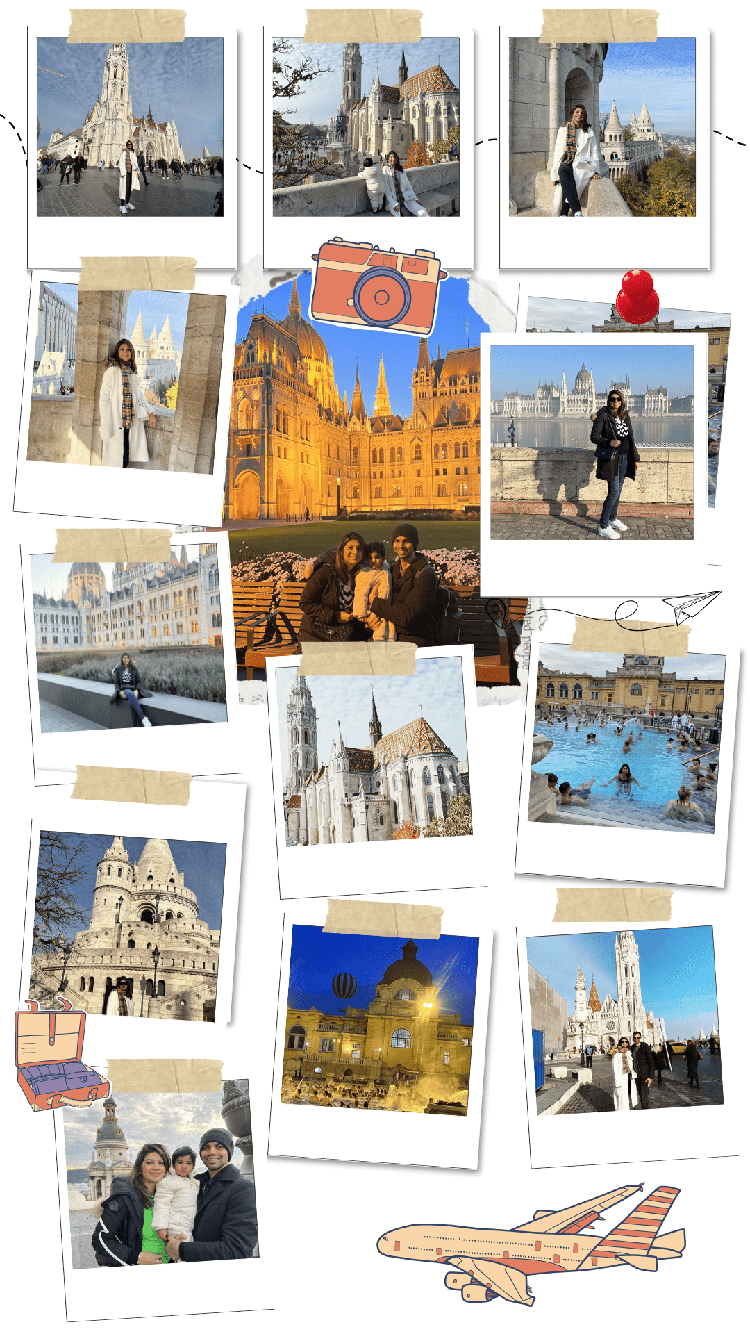 Budapest collage