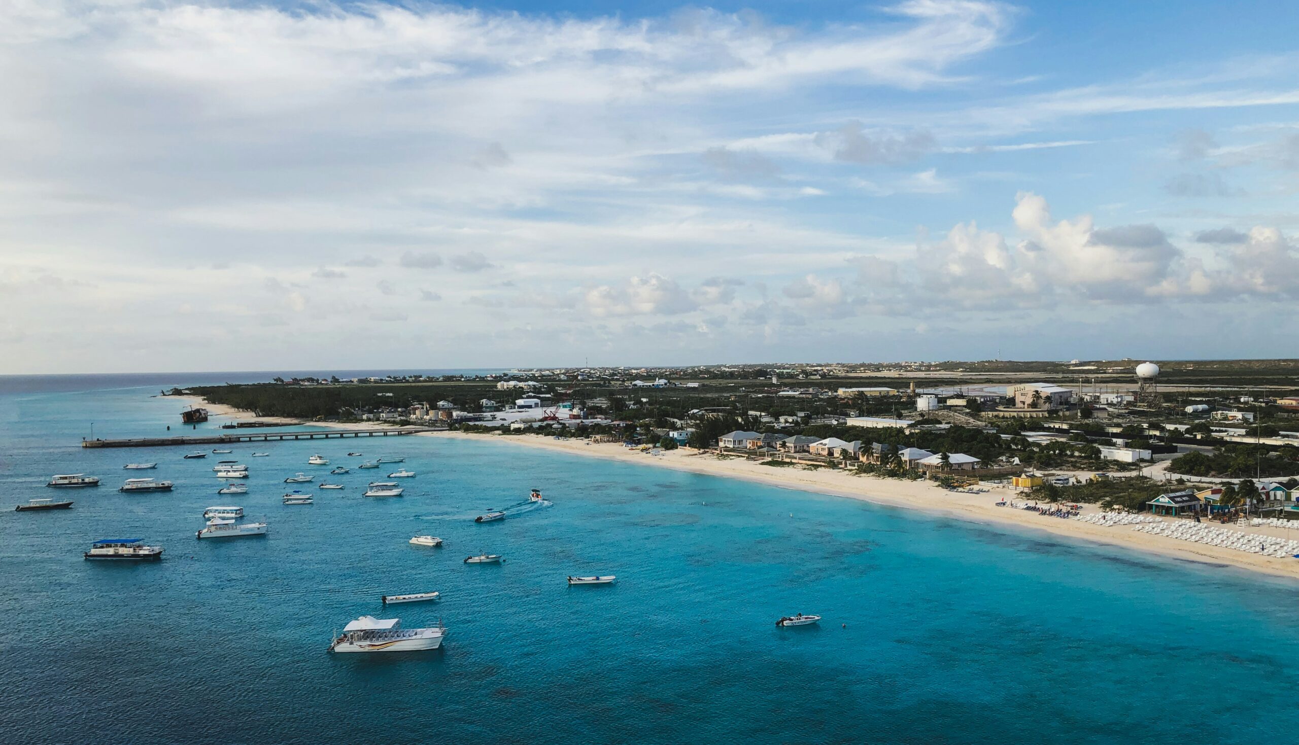 Turks and Caicos landscape view