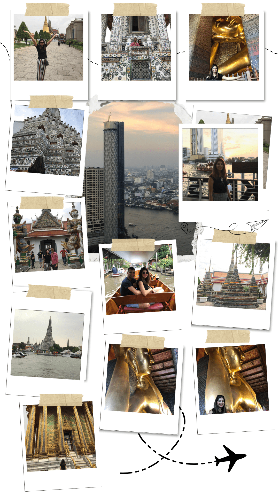 Bangkok Travel Collage 2