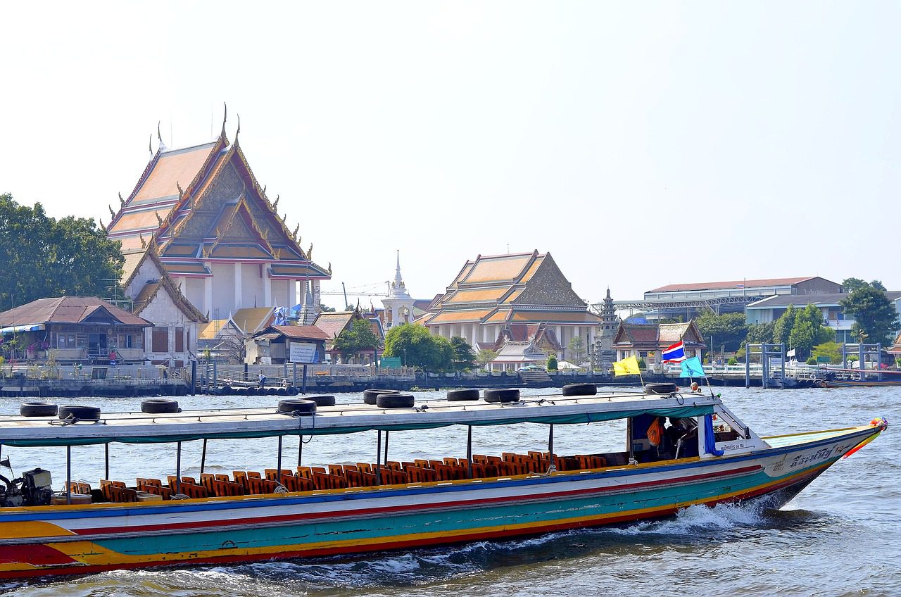 Long boat in Thailand