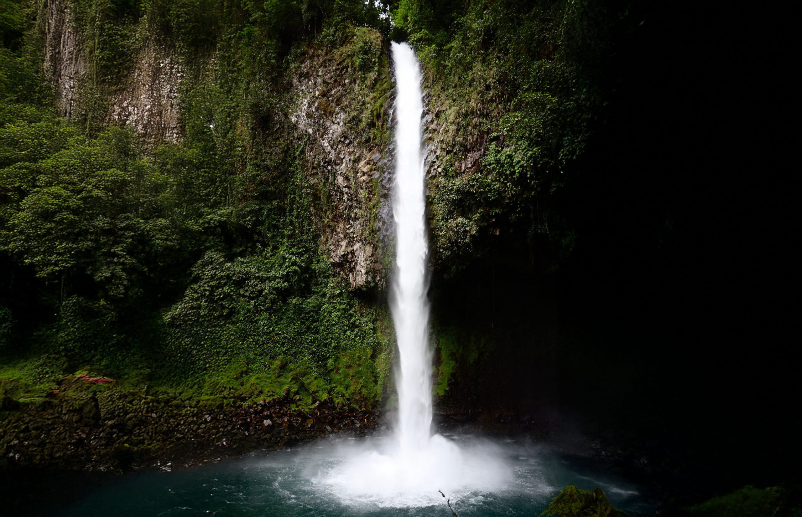 Waterfall in costa rica