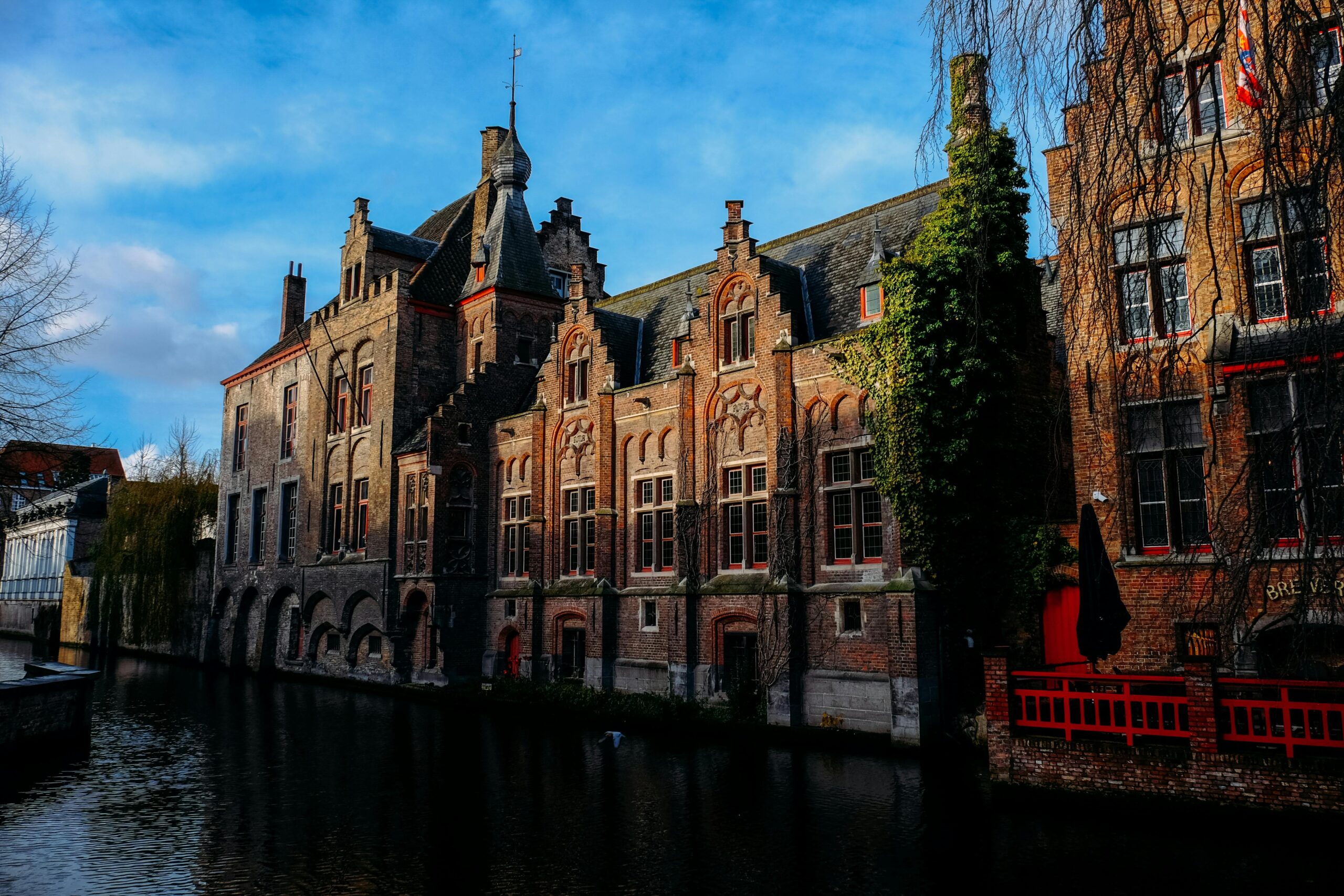 castle in bruges belgium