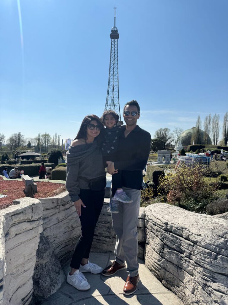 Family Photo in Brussel mini-Europe