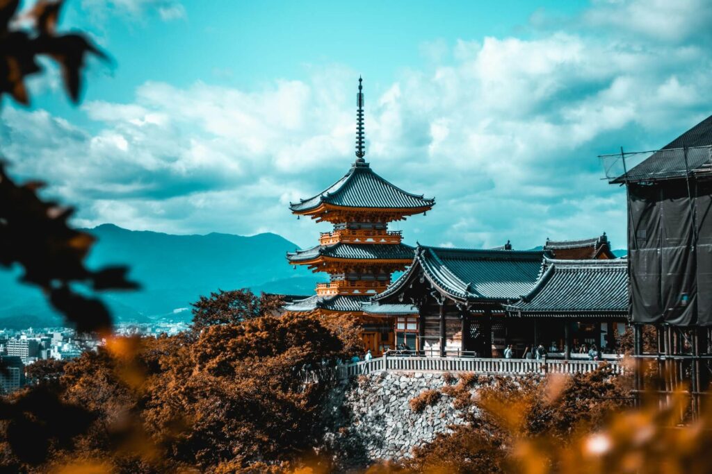 Kyoto Japan structure